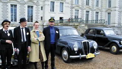 Le rallye auto en hommage à Tintin est passé par Vendôme 15 tintin cheverny