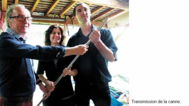 Dernières créations et passage de témoin 14 torcheux transmission canne