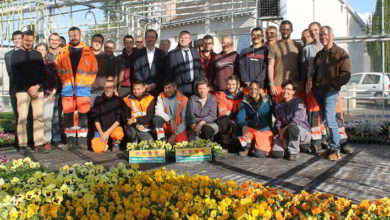 Vendôme toujours classé 4 étoiles, pardon 4 fleurs 15 toute equipe espaces verts